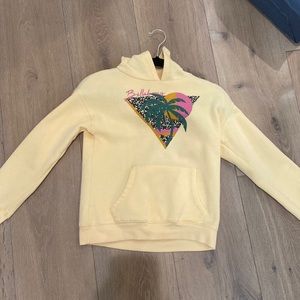 Billabong yellow sweatshirt